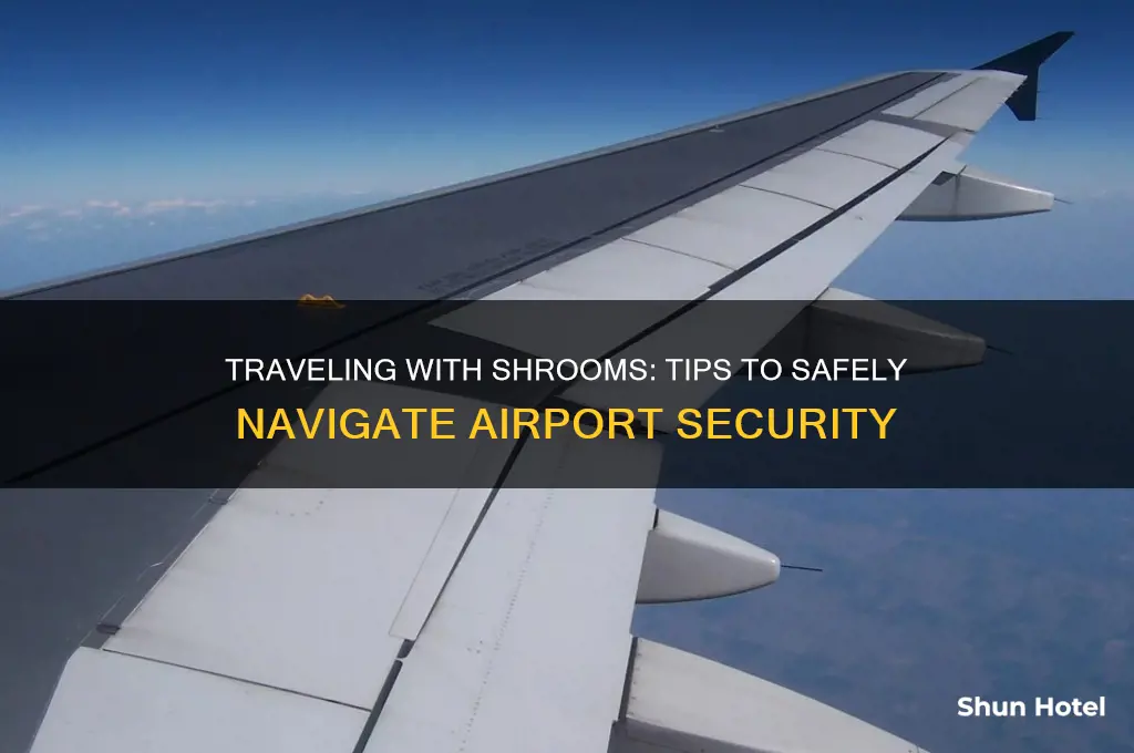 how to get shrooms through the airport