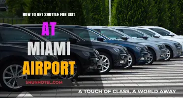 Finding Sixt Shuttle Service at Miami Airport: A Quick Guide