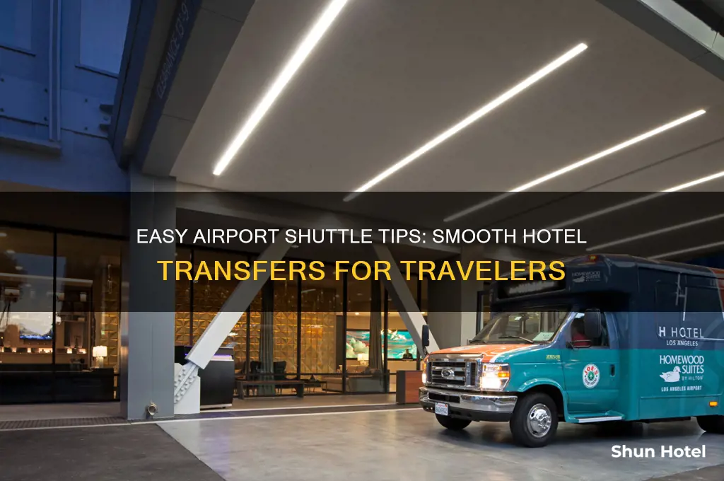 how to get shuttle from airport to hotel