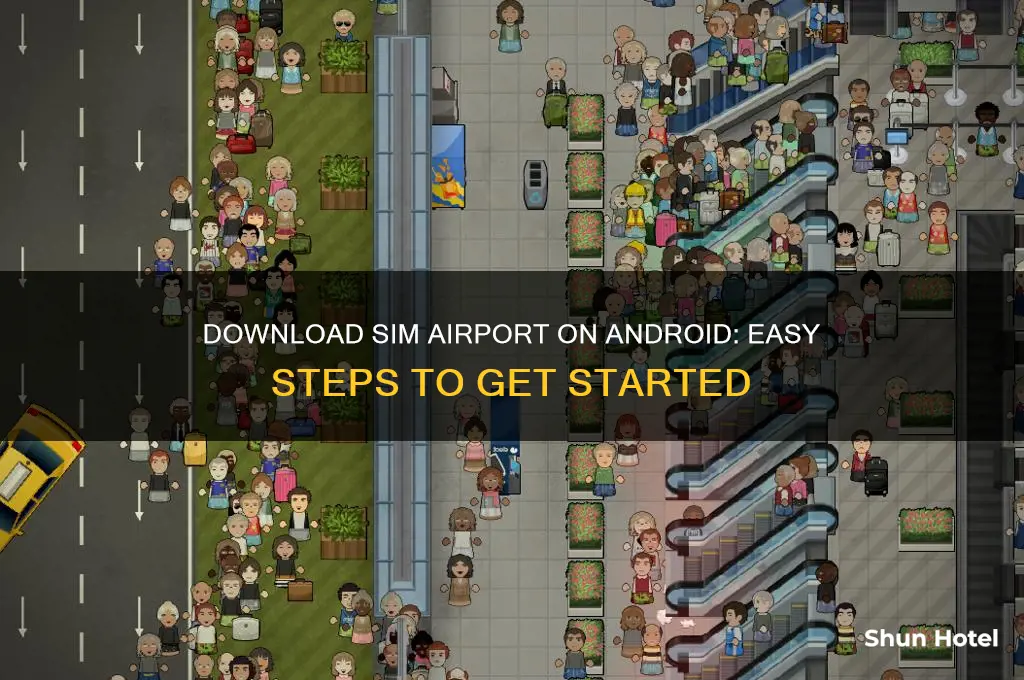 how to get sim airport for android