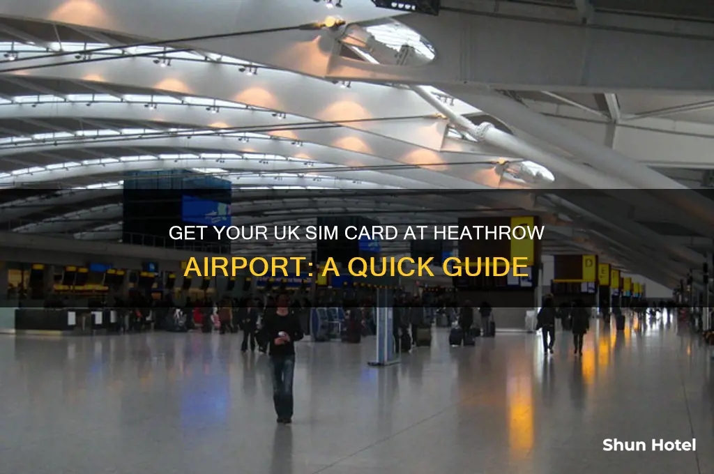 how to get sim card at heathrow airport