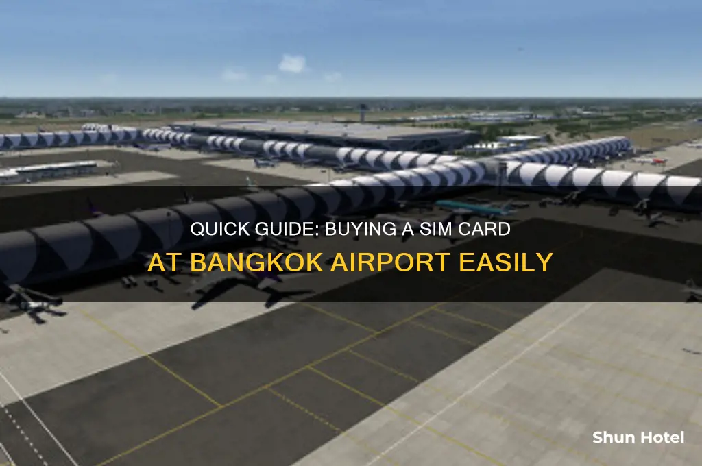 how to get sim card in bangkok airport