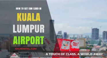 Easy Guide to Buying a SIM Card at Kuala Lumpur Airport