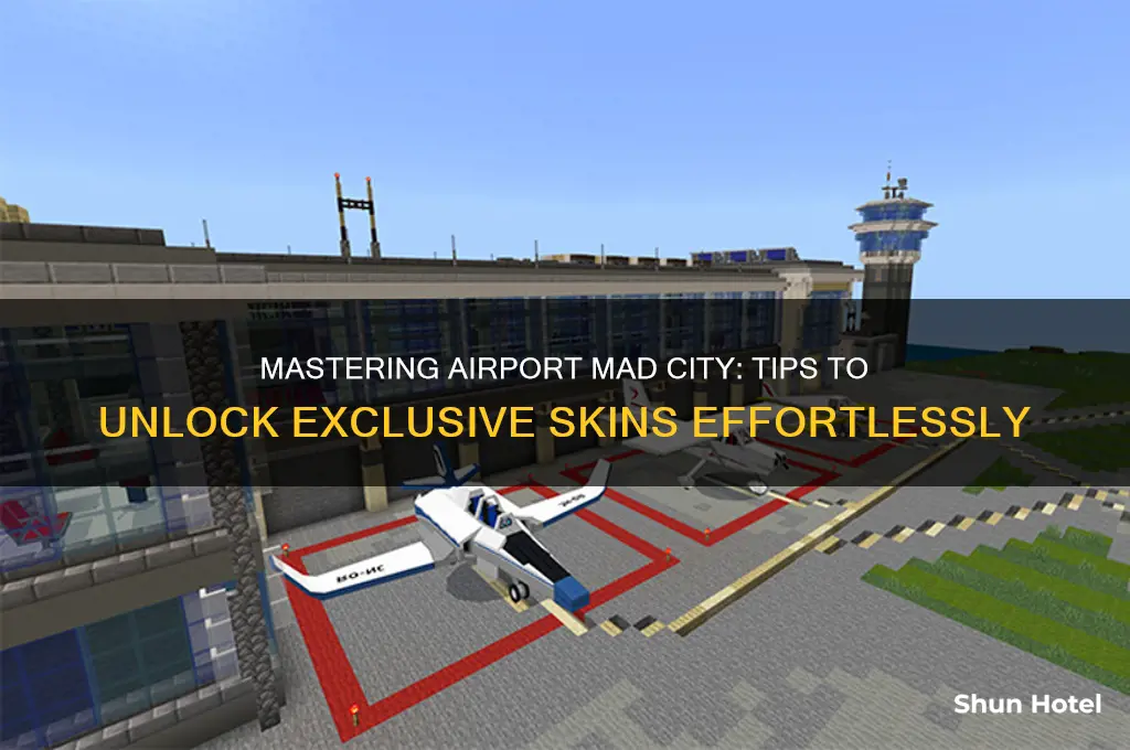 how to get skin at airport mad city