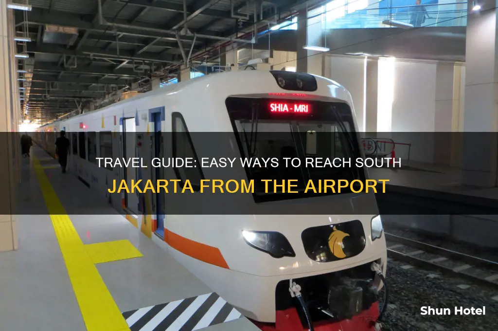how to get south jakarta from airport