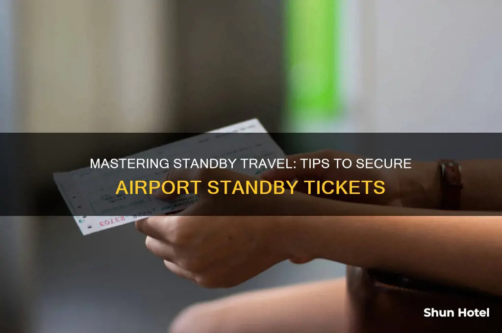 how to get standby tickets at airport