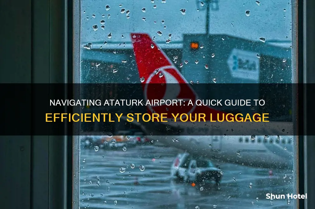 how to get store in ataturk airport