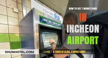 Quick Guide: Obtaining Your T-Money Card at Incheon Airport