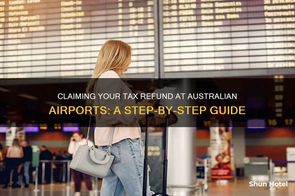 how to get tax back at airport australia