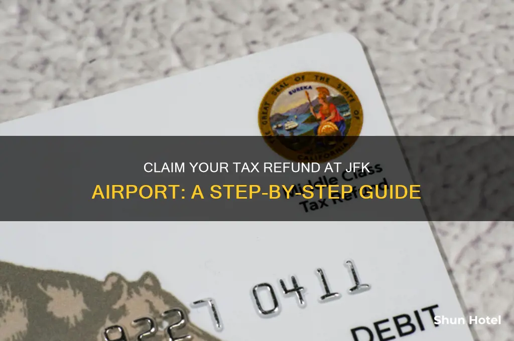 how to get tax back at jfk airport