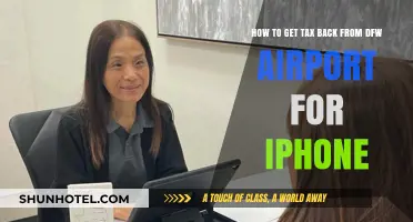 Claiming Your iPhone Tax Refund at DFW Airport: A Step-by-Step Guide
