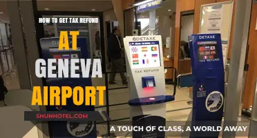 Claim Your Tax Refund at Geneva Airport: A Step-by-Step Guide