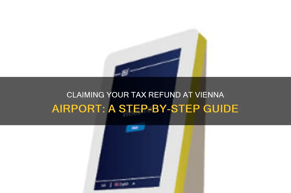 how to get tax refund in vienna airport