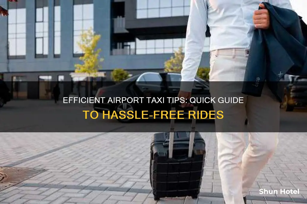 how to get taxi at airport