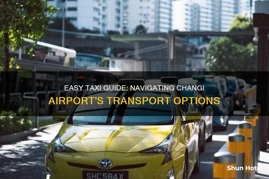 how to get taxi at changi airport