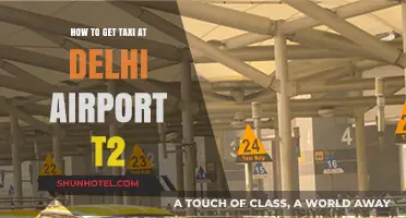 Easy Guide to Finding a Taxi at Delhi Airport T2