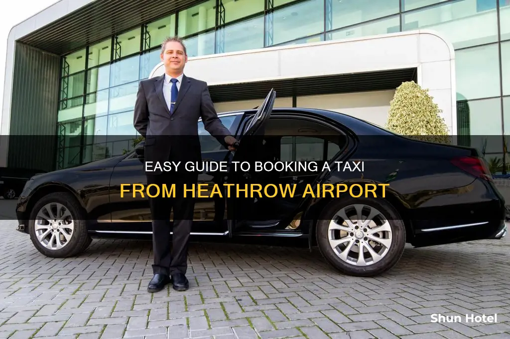 how to get taxi from heathrow airport