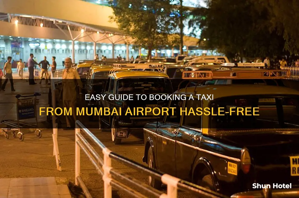 how to get taxi from mumbai airport