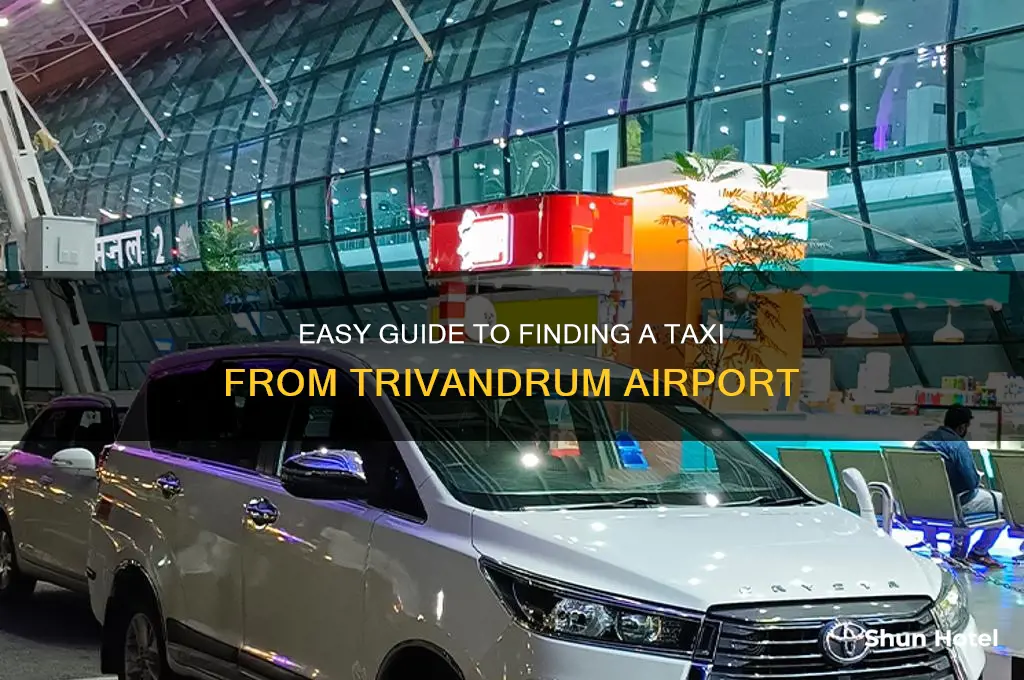 how to get taxi from trivandrum airport