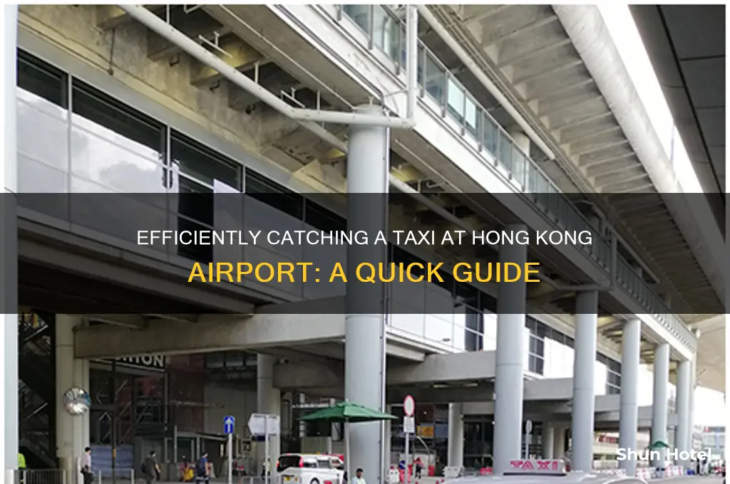 how to get taxi in hong kong airport