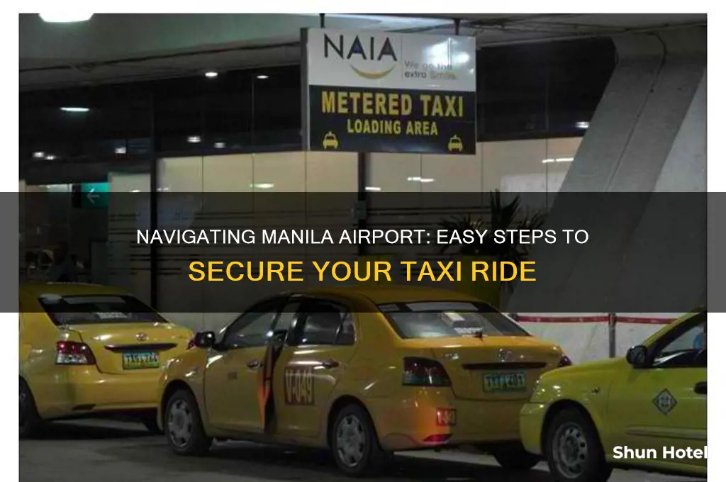 how to get taxi in manila airport