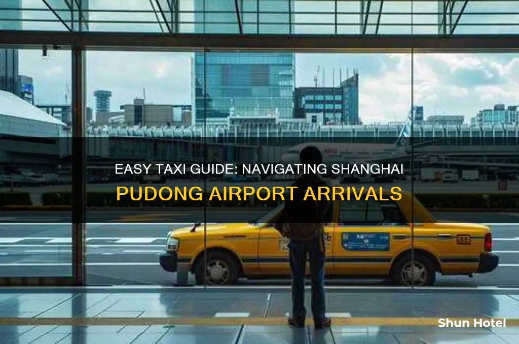 how to get taxi in shanghai pudong airport