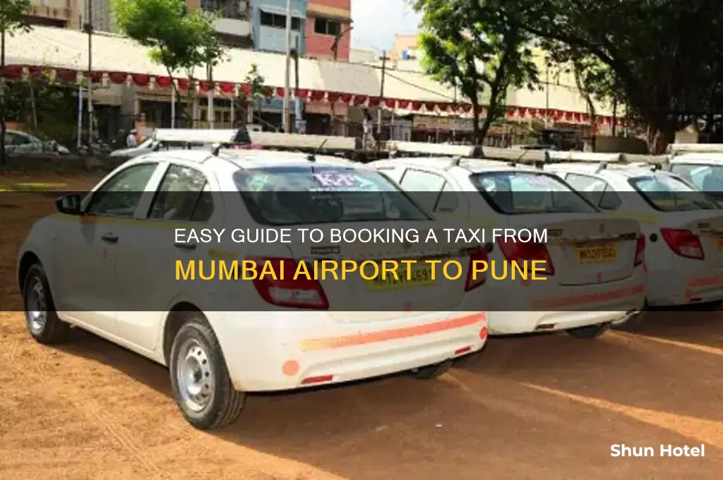 how to get taxi to pune at mumbai airport