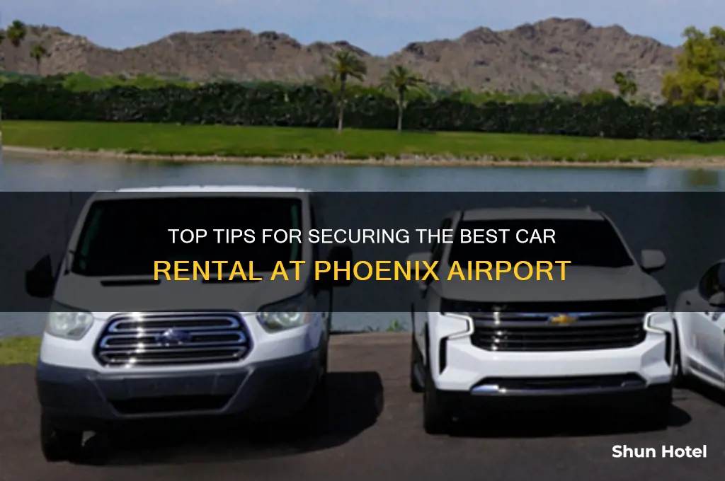 how to get the best car rental phoenix airport