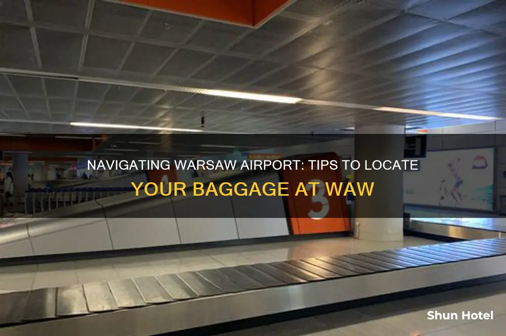 how to get the box in airport code waw