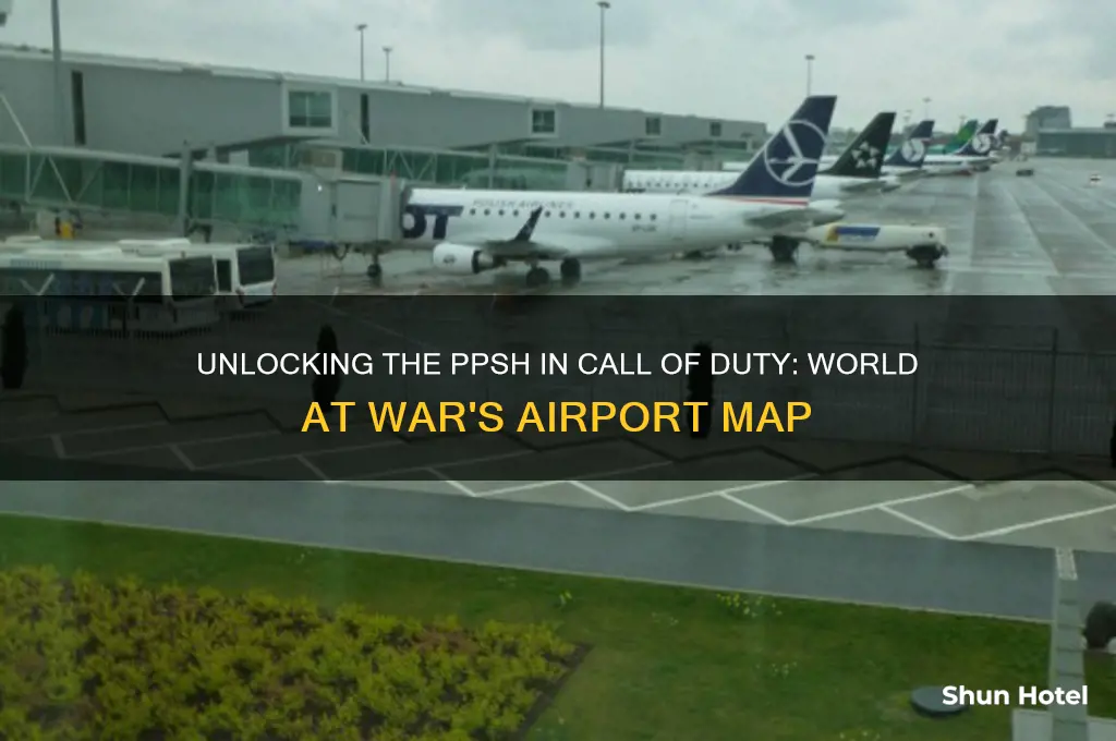 how to get the ppsh on airport cod waw