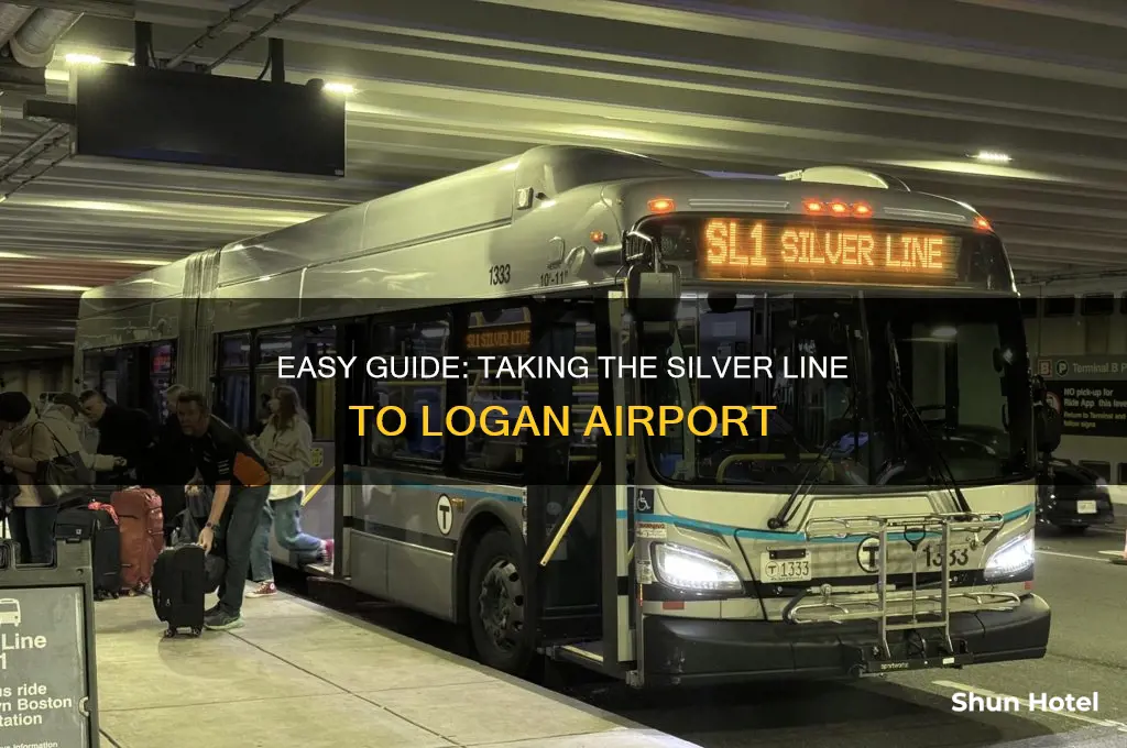 how to get the silver line to logan airport