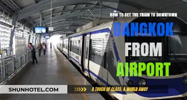 Easy Guide: Airport to Downtown Bangkok by Train