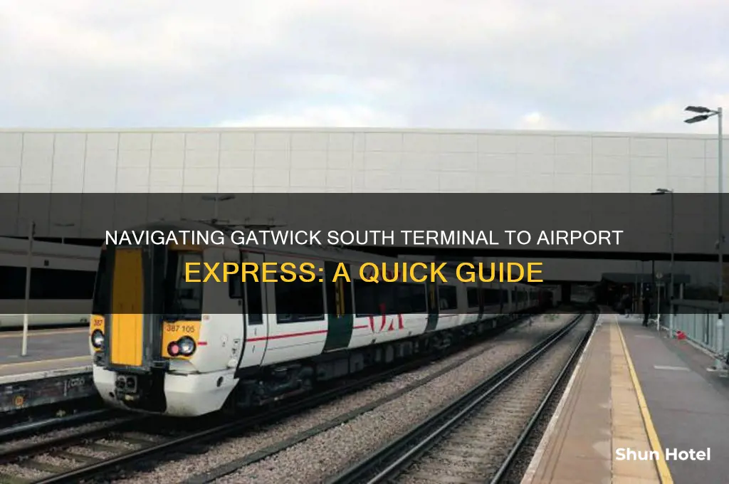 how to get there from south terminal gatwick airport express