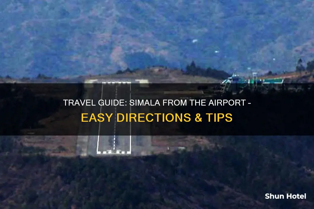 how to get there in simala from airport