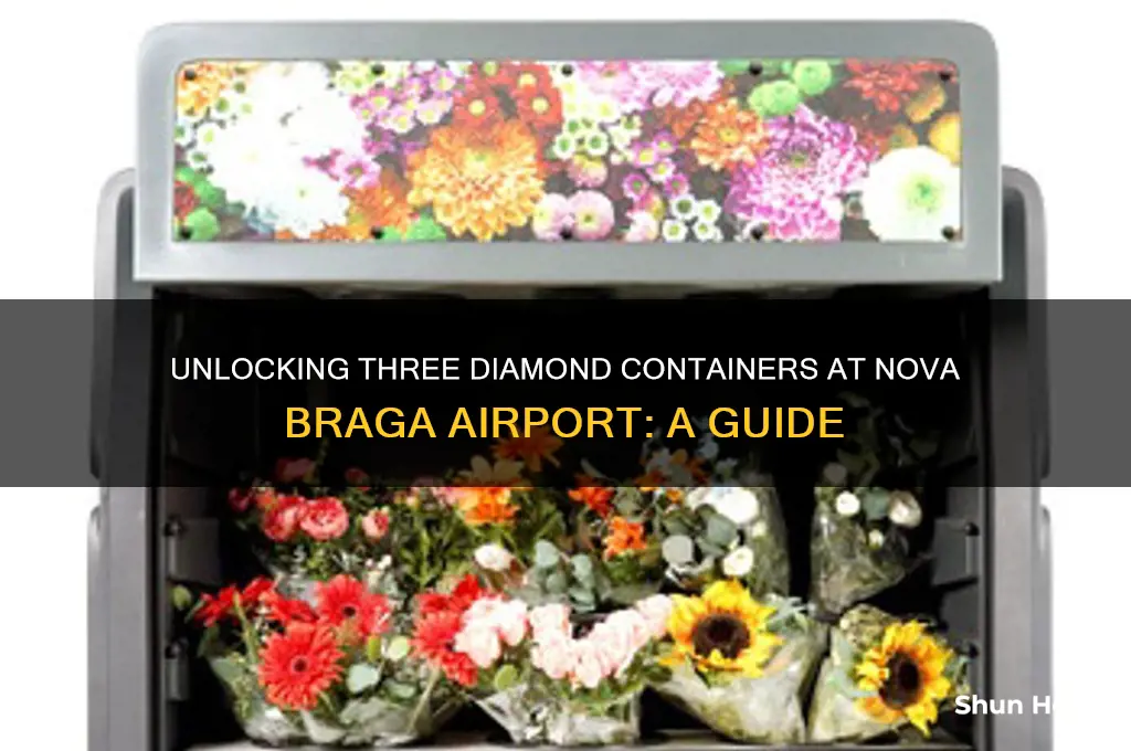 how to get three diamond containers nova braga airport containers