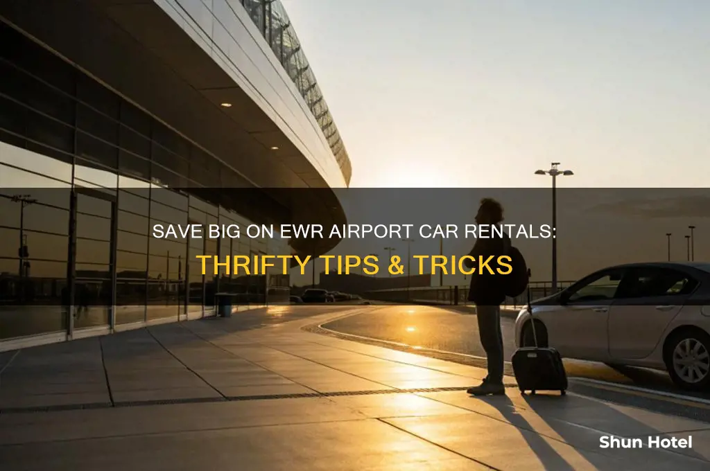 how to get thrifty car rental from ewr airport