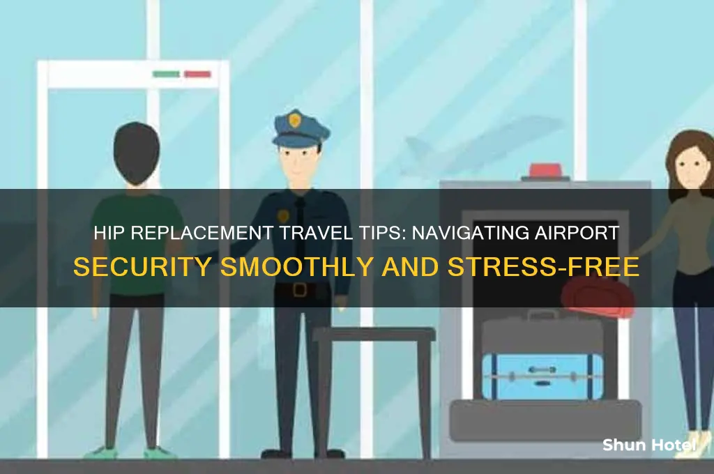 how to get through airport security with hip replaeent