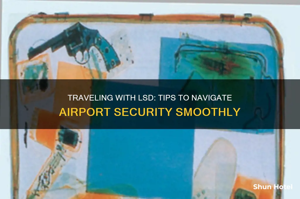 how to get through airport security with lsd