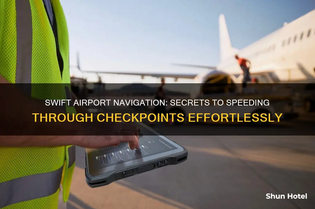 how to get through an airport in record time