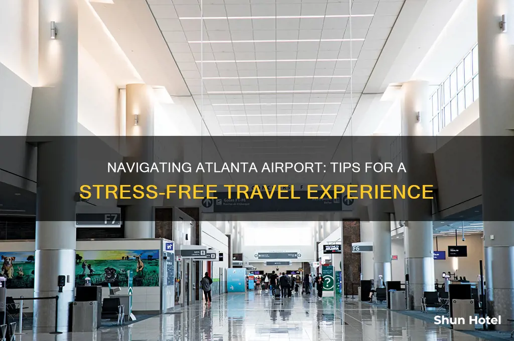 how to get through atlanta airport