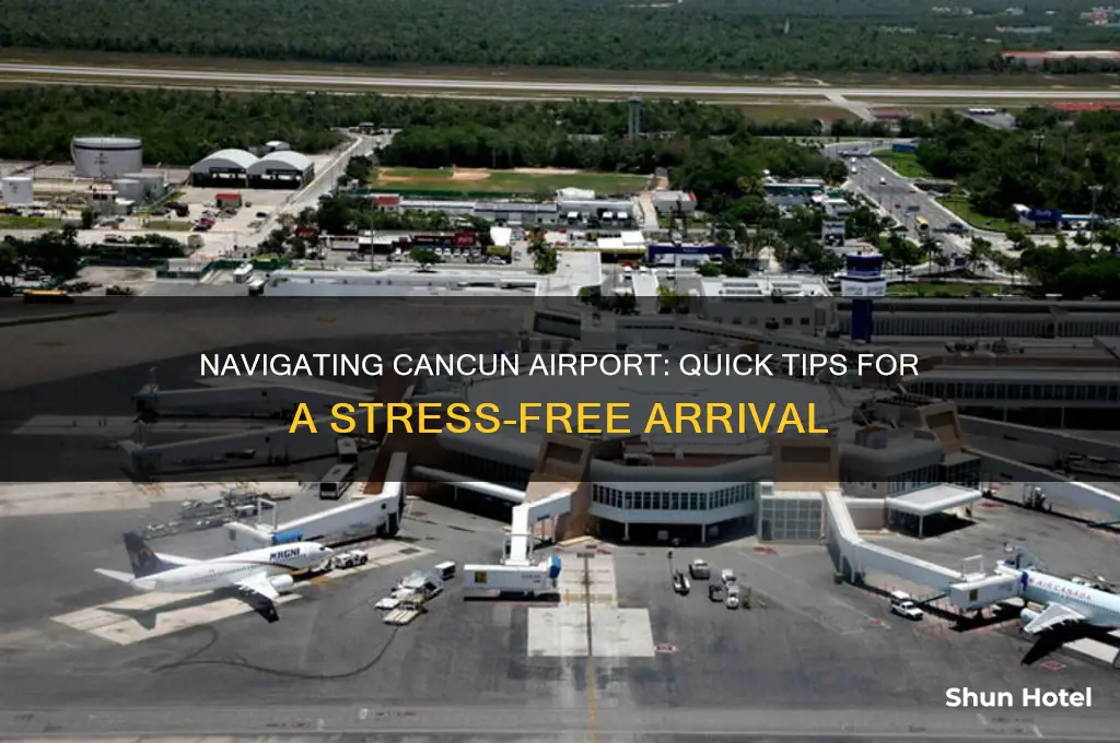 how to get through cancun airport