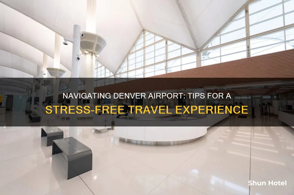 how to get through denver airport