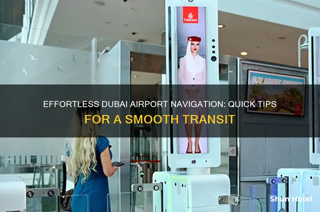 how to get through dubai airport quickly