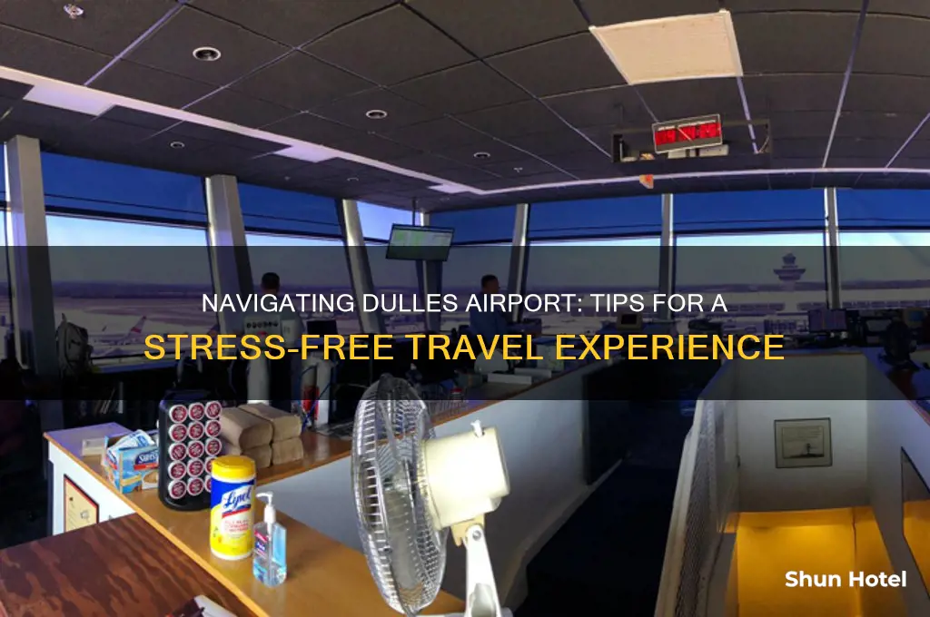 how to get through dulles airport