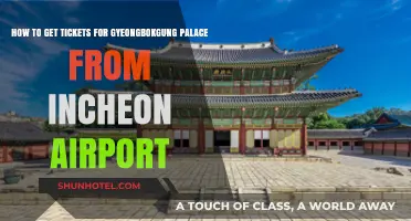 Gyeongbokgung Palace Tickets: Quick Guide from Incheon Airport