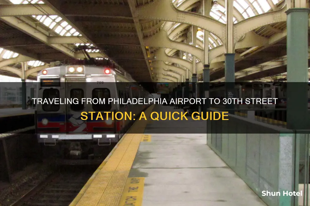 how to get to 30th street station from airport