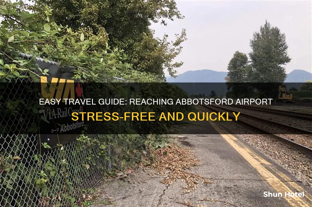 how to get to abbotsford airport