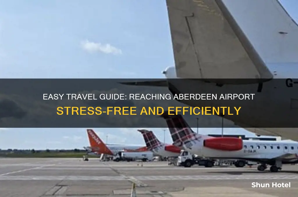 how to get to aberdeen airport