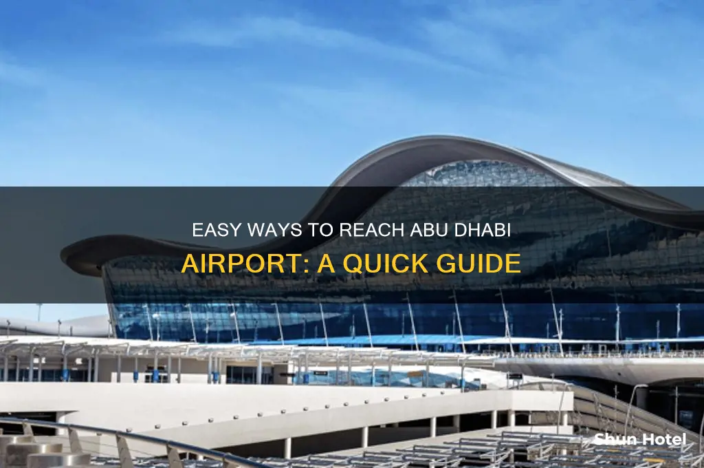 how to get to abu dhabi airport