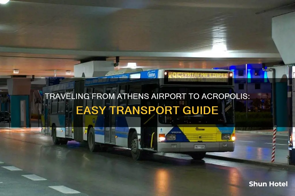 how to get to acropolis from airport